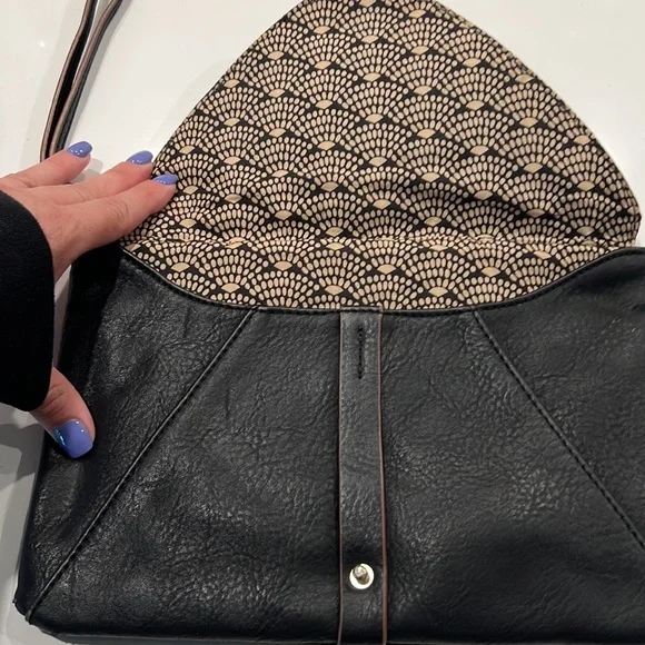 Big Buddha Black 3-pocket Clutch - Picture 8 of 12